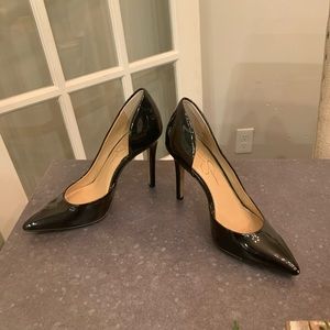 Black Patent Leather Jessica Simpson Heels